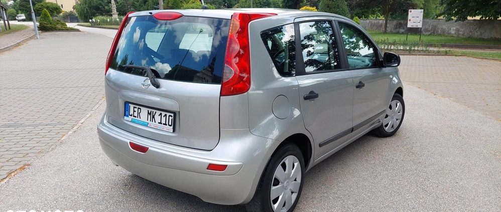 Nissan Note cena 12500 przebieg: 145000, rok produkcji 2007 z Międzylesie małe 121